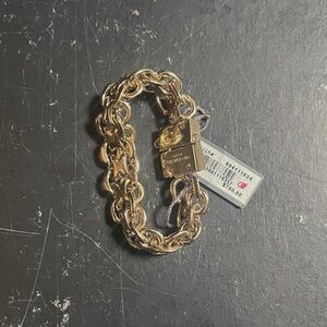 Givenchy Gold Star Link Bracelet